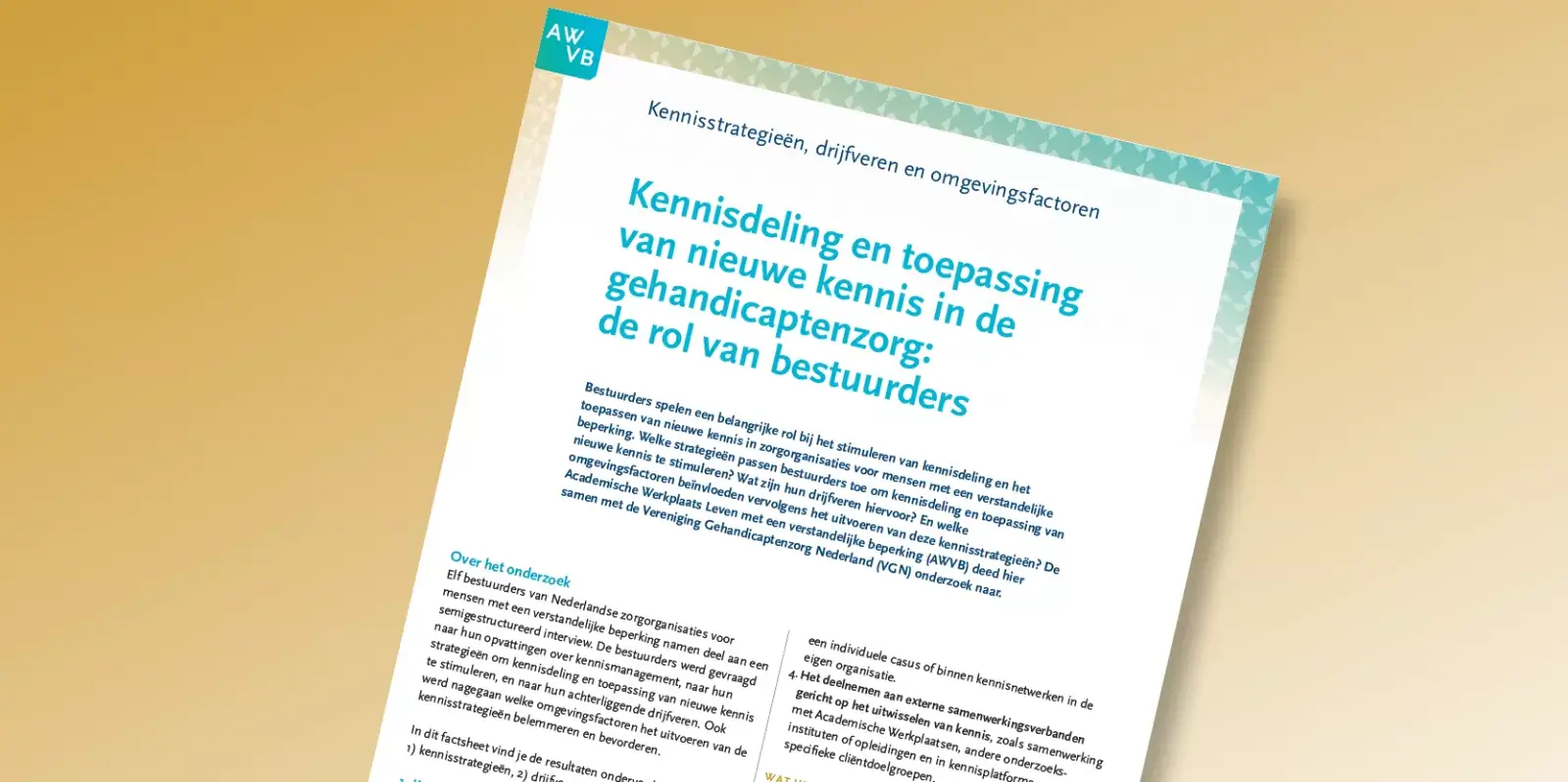 Bestuurders praktijkproducten 2022