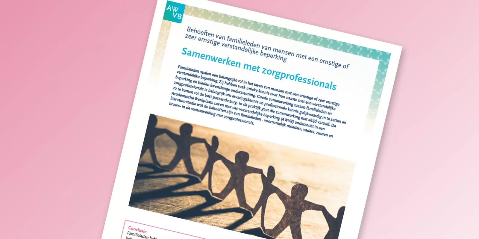 Samenwerken met zorgprofessionals