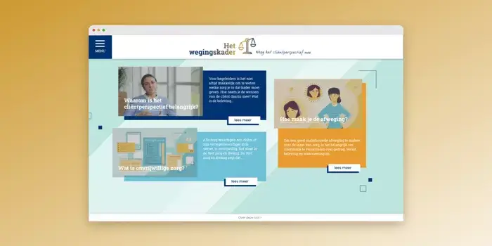 Homepage Het wegingskader