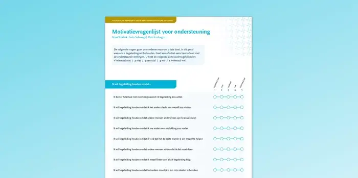 Motivatievragenlijst