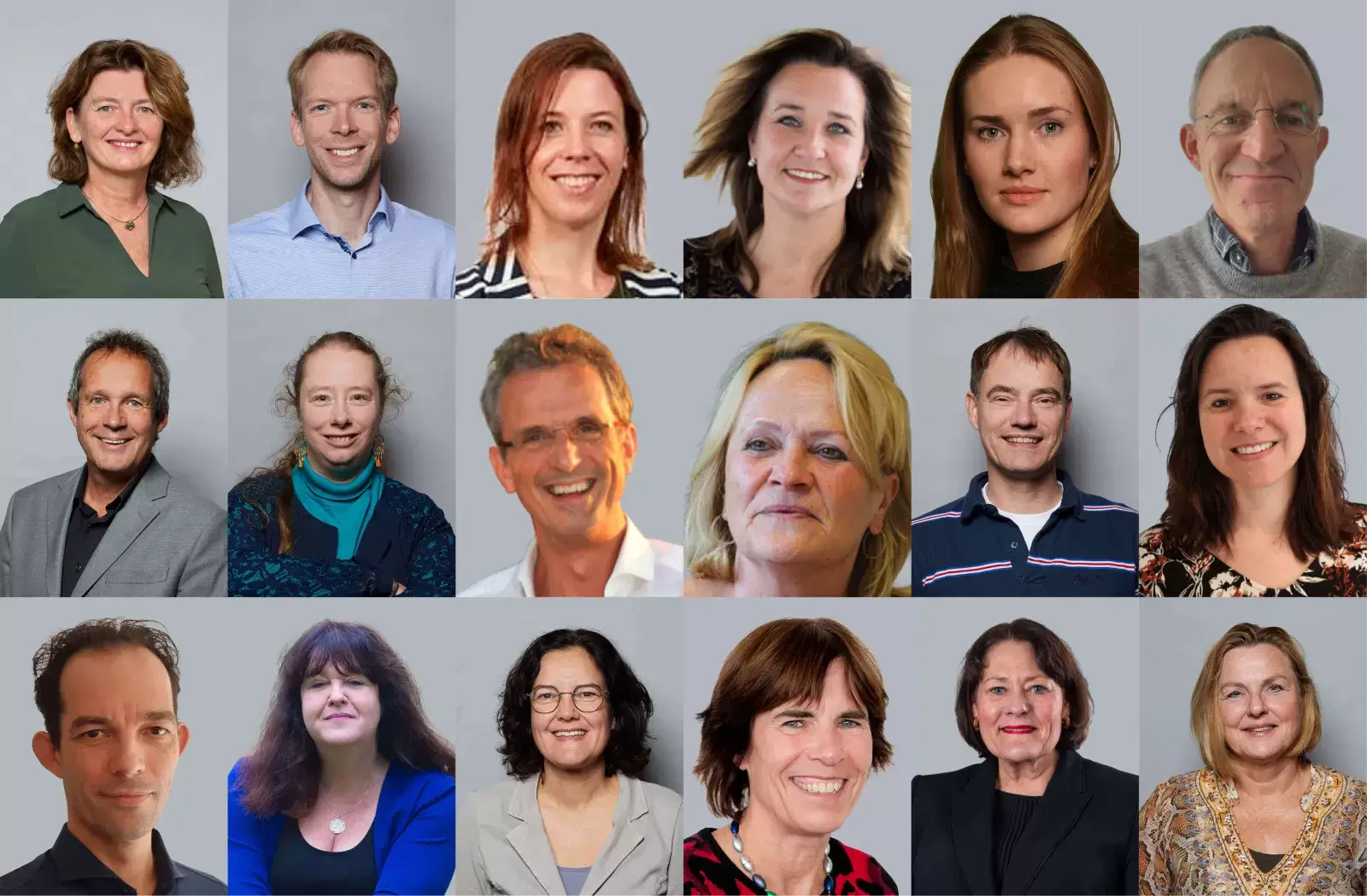 portretten coördinatiegroep