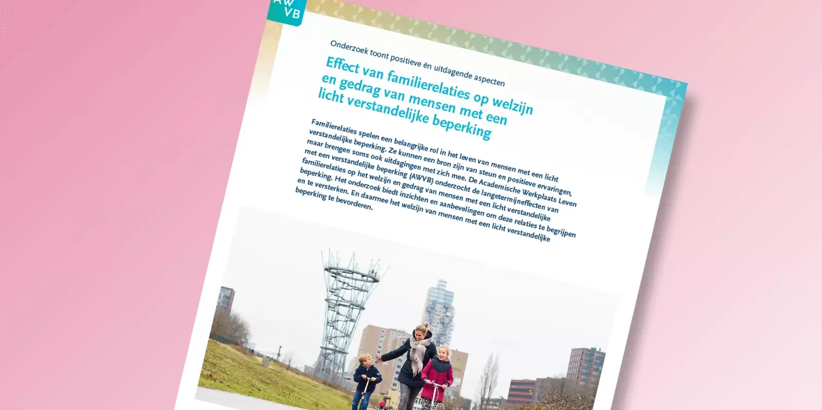 Praktijkproducten Factsheet Effect familierelaties op welzijn en gedrag