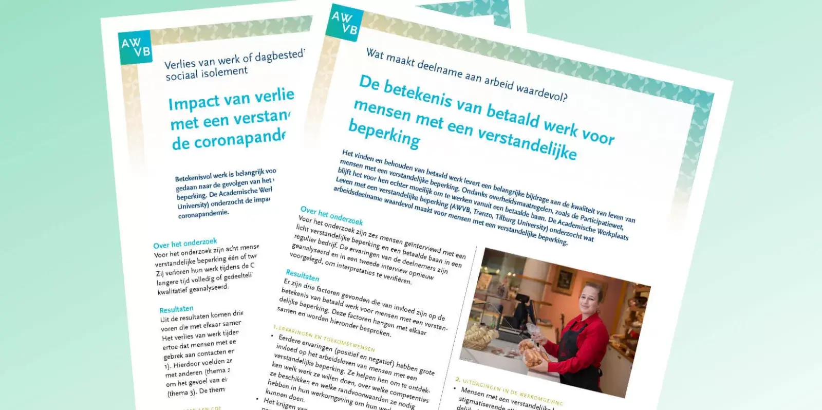 Betekenis van deelname aan arbeid voor mensen met een verstandelijke beperking